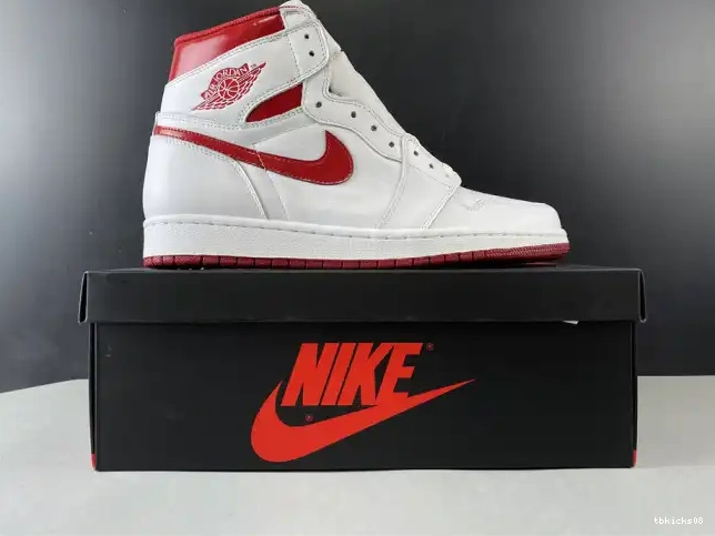 Reps TBkick 555088-103 Retro (2017) Air Jordan Red 1 Metallic 0524